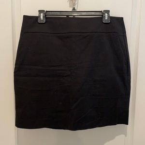 Ann Taylor Deep Black Skirt